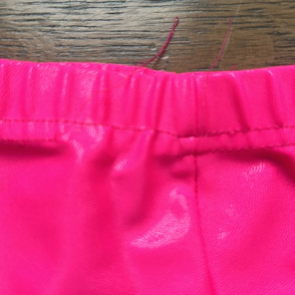 Dori Creations Hot Pink Metallic Leggings - Picture 3 of 3